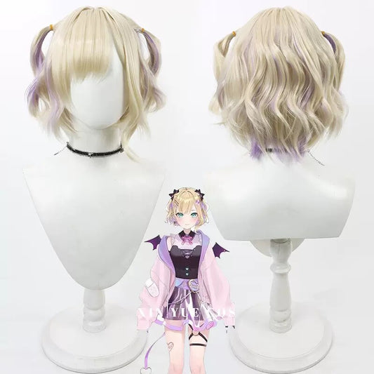 Kurumi Noah Cosplay Wigs NIJISANJI VTuber Multi Highlight Wigs