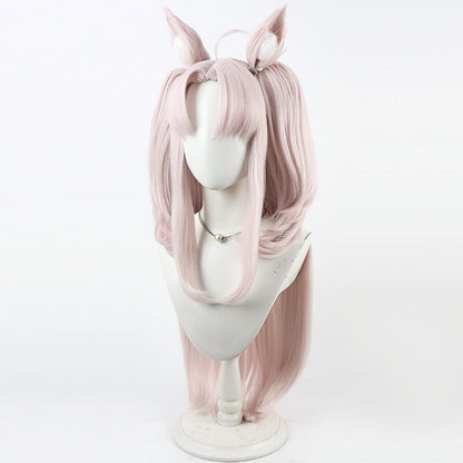 Kuzunoha Cosplay Wigs Split Ponytail Blue Archive