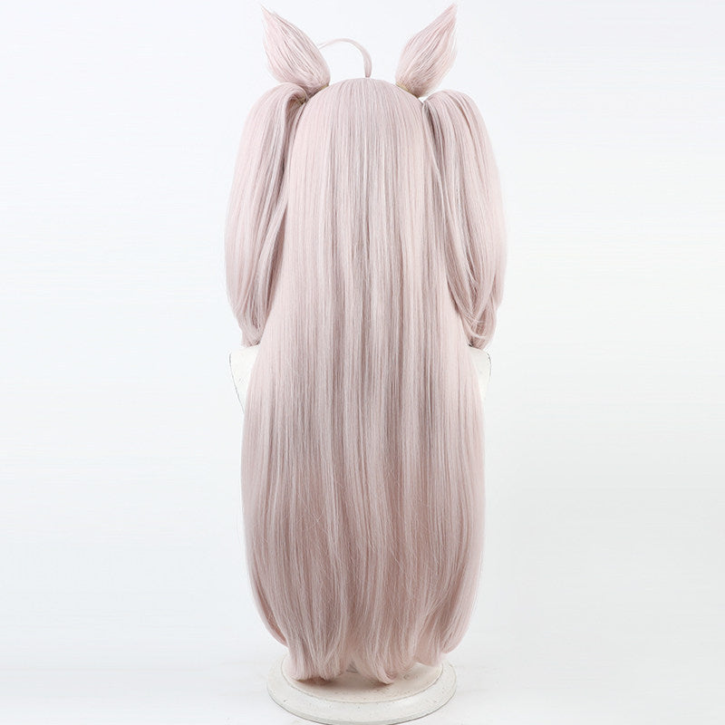 Kuzunoha Cosplay Wigs Split Ponytail Blue Archive