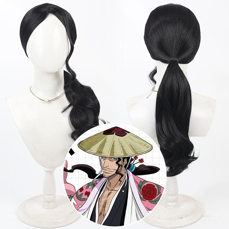 Kyoraku Shunsui Cosplay Wigs Anime BLEACH Black Wigs