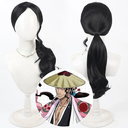 Kyoraku Shunsui Cosplay Wigs Anime BLEACH Black Wigs