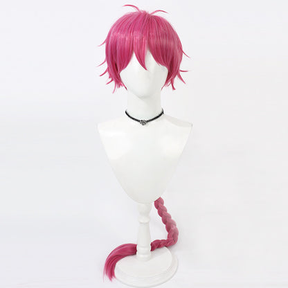 Latt Bacca Cosplay Wigs Games Devil Butler with Black Cat