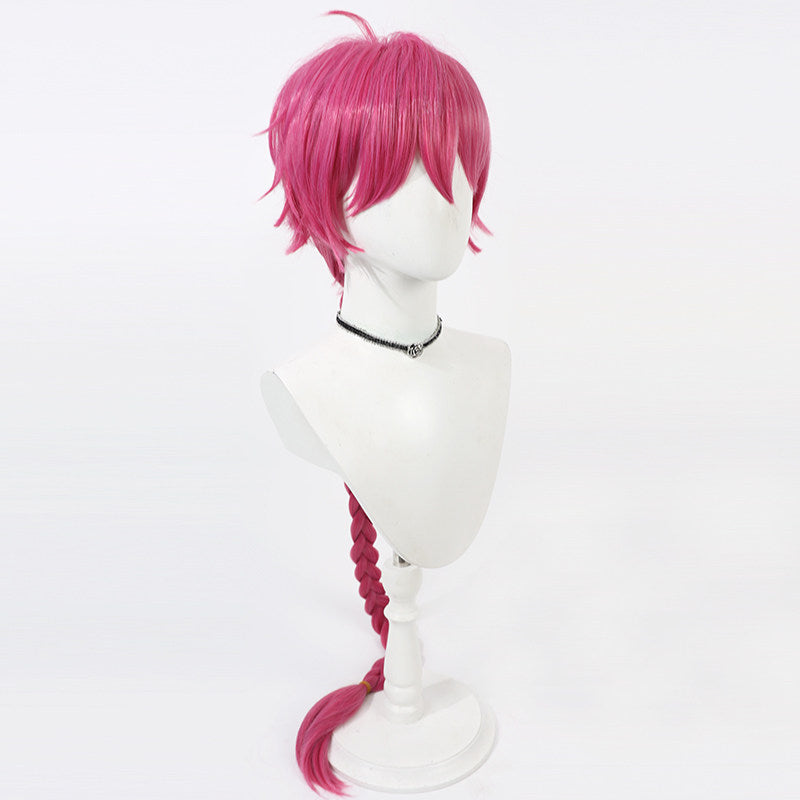 Latt Bacca Cosplay Wigs Games Devil Butler with Black Cat