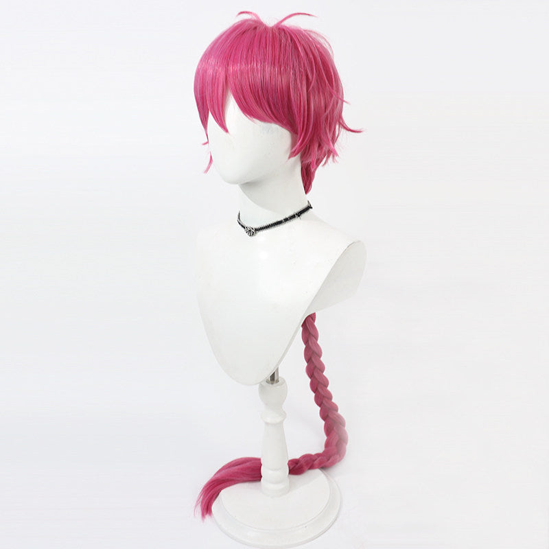 Latt Bacca Cosplay Wigs Games Devil Butler with Black Cat