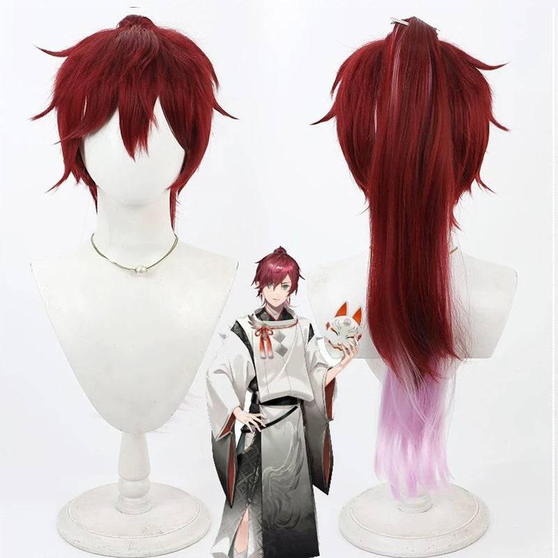 Lauren Iroas Cosplay Wigs NIJISANJI VTuber Split Ponytail Wigs