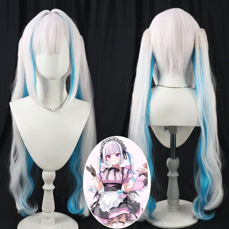 Lize Helesta Cosplay Wigs Split Ponytail NIJISANJI VTuber