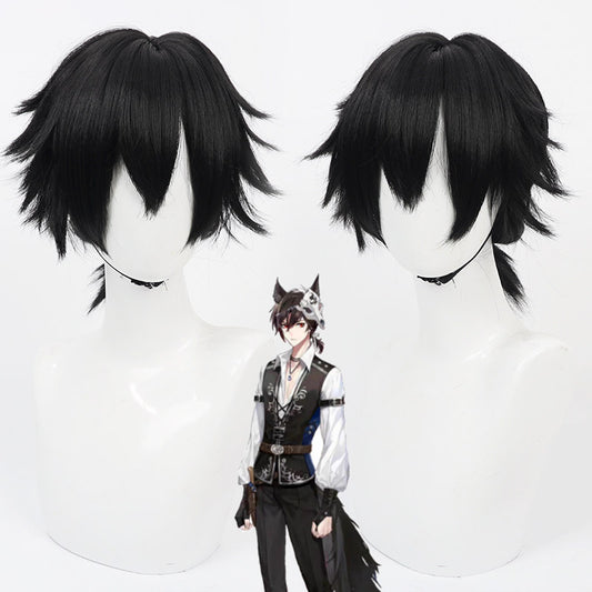 Lovebrush Chronicles Cosplay Wigs Ayn Black Wigs