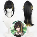 Luca Ikaruga Cosplay Wigs Split High Ponytail Wigs Shiny Colors