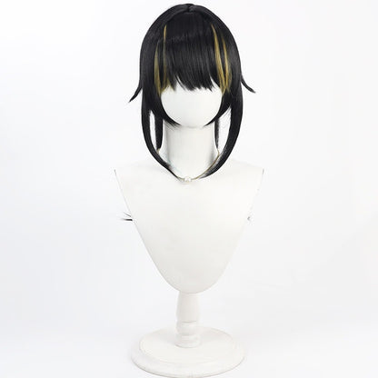 Luca Ikaruga Cosplay Wigs Split High Ponytail Wigs Shiny Colors