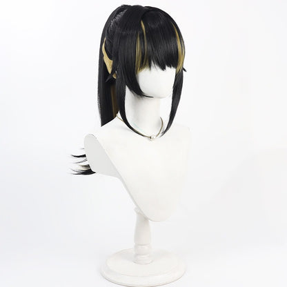 Luca Ikaruga Cosplay Wigs Split High Ponytail Wigs Shiny Colors