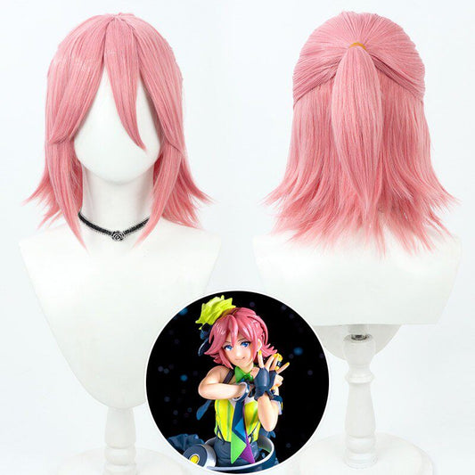 Macross Delta Cosplay Wigs Kaname Buccaneer Pink Wigs