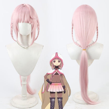 MagiReco Anime Cosplay Wigs Iroha Tamaki Pink Wigs