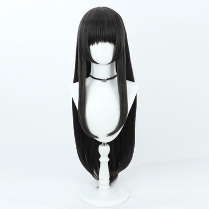 MagiReco Cosplay Wigs Anime Homura Akemi Brown Black Wigs