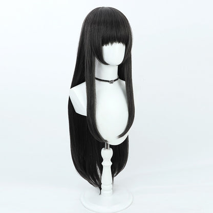 MagiReco Cosplay Wigs Anime Homura Akemi Brown Black Wigs