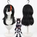 Magical Girl Witch Trials Cosplay Wigs Sawatari Koko Black Wigs