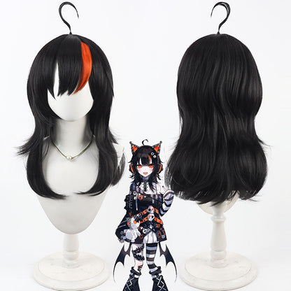 Magical Girl Witch Trials Cosplay Wigs Sawatari Koko Black Wigs