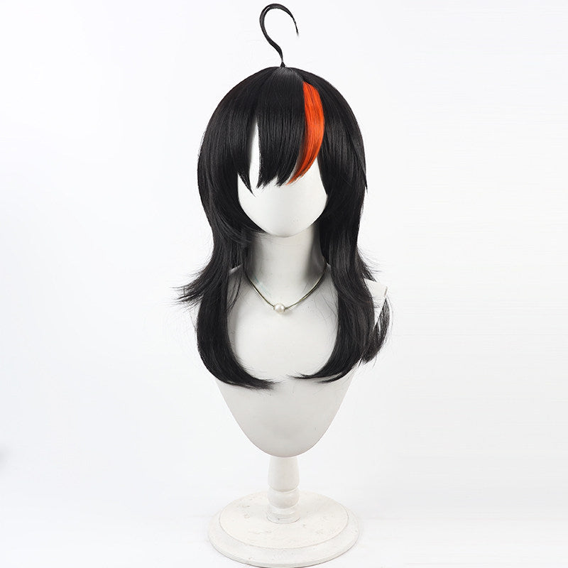 Magical Girl Witch Trials Cosplay Wigs Sawatari Koko Black Wigs