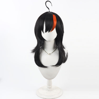 Magical Girl Witch Trials Cosplay Wigs Sawatari Koko Black Wigs