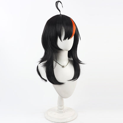 Magical Girl Witch Trials Cosplay Wigs Sawatari Koko Black Wigs
