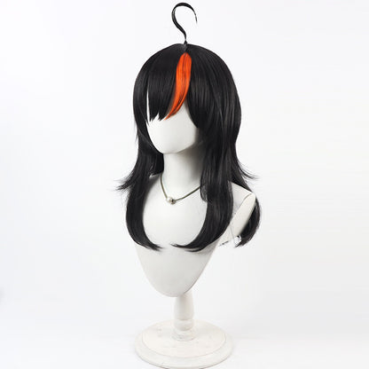 Magical Girl Witch Trials Cosplay Wigs Sawatari Koko Black Wigs
