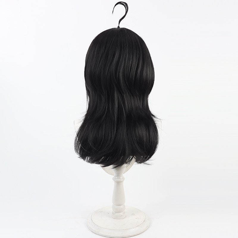 Magical Girl Witch Trials Cosplay Wigs Sawatari Koko Black Wigs