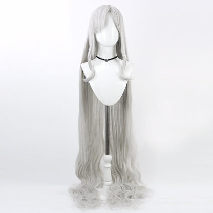 Makoto Hanuma Cosplay Wigs Blue Archive Silver Wigs