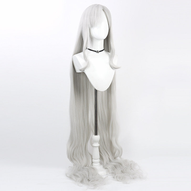 Makoto Hanuma Cosplay Wigs Blue Archive Silver Wigs