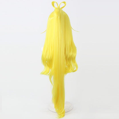 Mana Aida Cosplay Wigs Cure Heart DokiDoki! Precure Yellow Split Ponytail Wigs
