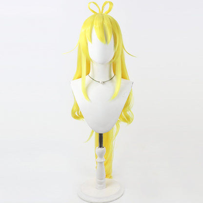 Mana Aida Cosplay Wigs Cure Heart DokiDoki! Precure Yellow Split Ponytail Wigs