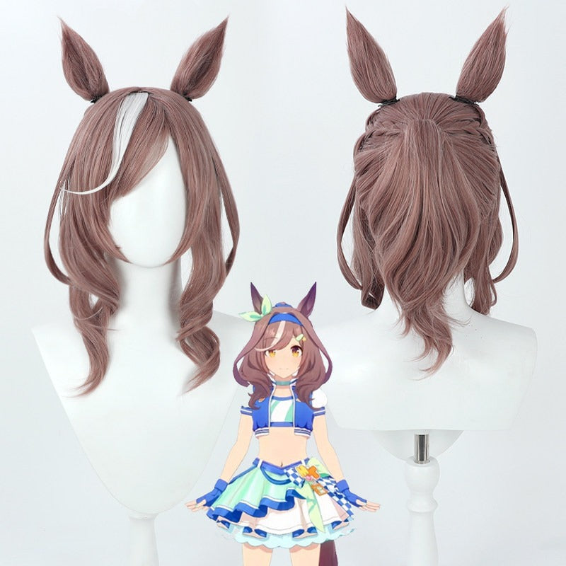 Matikanetannhauser Cosplay Wigs Pretty Derby High Ponytail With Tail