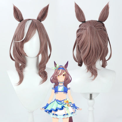 Matikanetannhauser Cosplay Wigs Pretty Derby High Ponytail With Tail