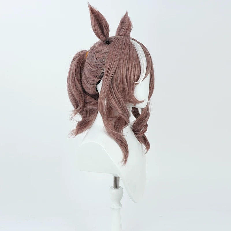 Matikanetannhauser Cosplay Wigs Pretty Derby High Ponytail With Tail