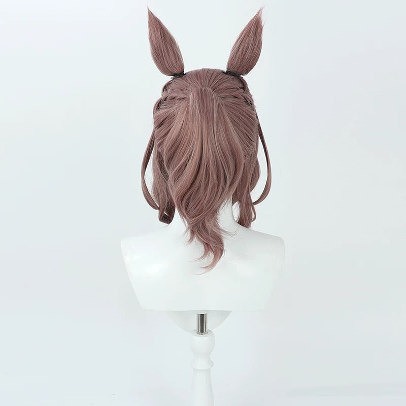 Matikanetannhauser Cosplay Wigs Pretty Derby High Ponytail With Tail