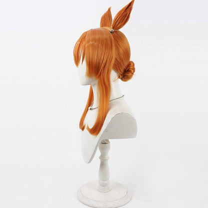 Mayano Top Gun Cosplay Wigs Umamusume: Pretty Derby Updo Wigs