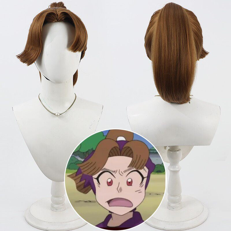 Mikiemon Tamura Cosplay Wigs Brown Wigs Ninjaboy Rantaro