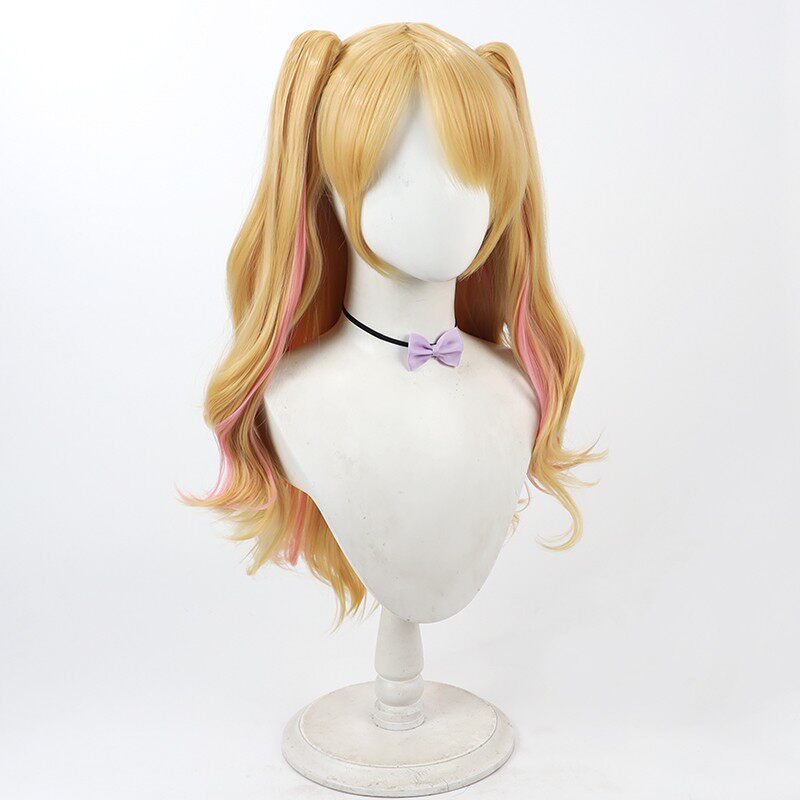 Mikuru Natsuki Cosplay Wigs Split Ponytail Wigs Aikatsu! Season 2