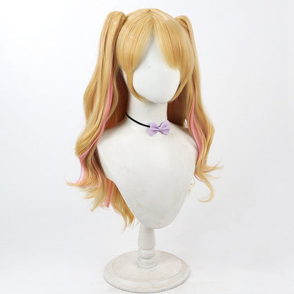 Mikuru Natsuki Cosplay Wigs Split Ponytail Wigs Aikatsu! Season 2