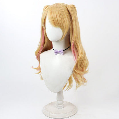 Mikuru Natsuki Cosplay Wigs Split Ponytail Wigs Aikatsu! Season 2
