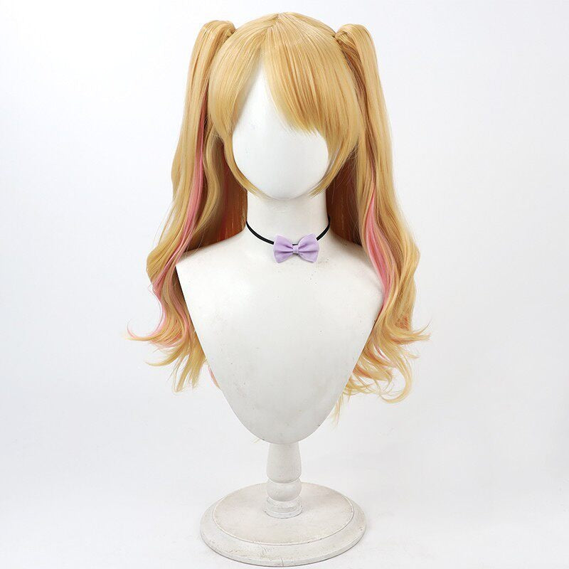 Mikuru Natsuki Cosplay Wigs Split Ponytail Wigs Aikatsu! Season 2