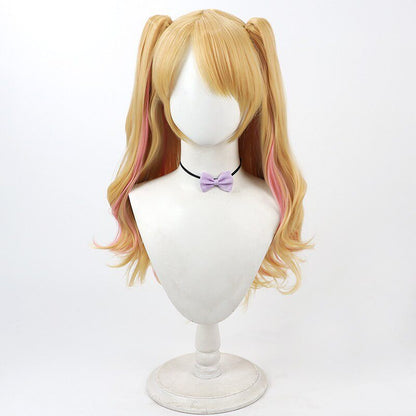 Mikuru Natsuki Cosplay Wigs Split Ponytail Wigs Aikatsu! Season 2