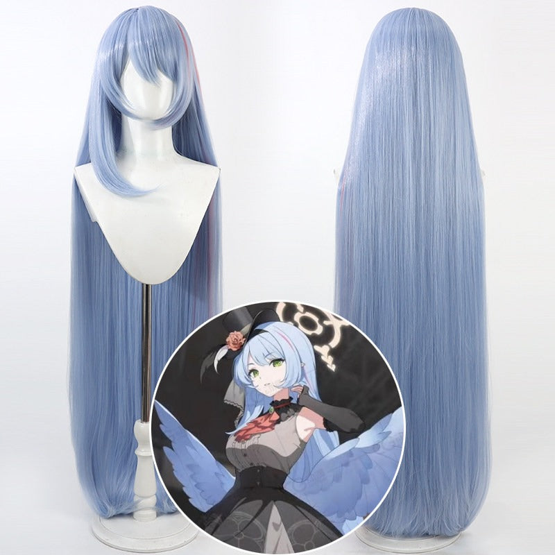 Mine Aomori Cosplay Wigs Blue Archive Wavy Wigs