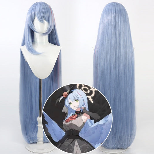 Mine Aomori Cosplay Wigs Blue Archive Wavy Wigs