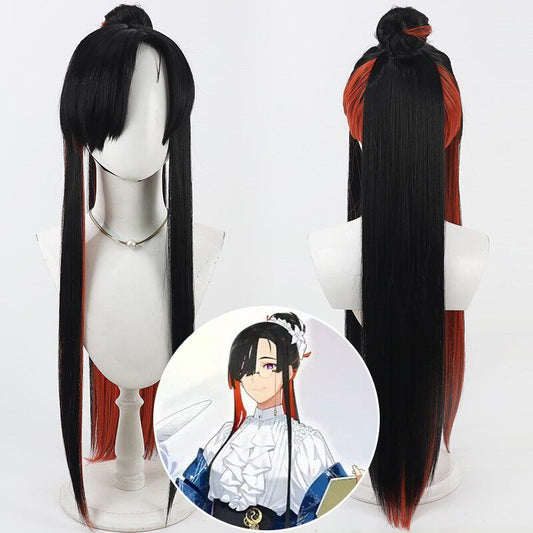 Miss Crane Cosplay Wigs FGO Caster Split Ponytail Wigs