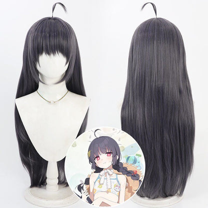 Miyu Kasumizawa Cosplay Wigs 70cm Long Hair Blue Archive