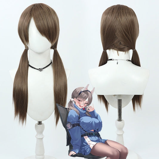 Moe Kazekura Cosplay Wigs Blue Archive SRT Special Academy