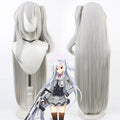 Morizuki Suzumi Cosplay Wigs Split Ponytail Wigs Blue Archive