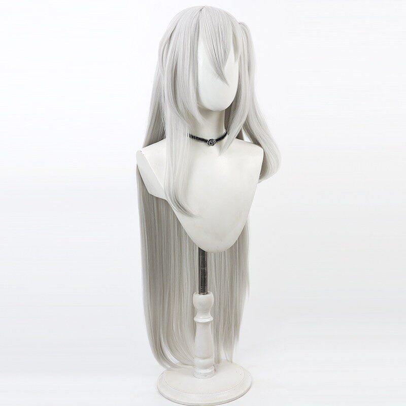 Morizuki Suzumi Cosplay Wigs Split Ponytail Wigs Blue Archive