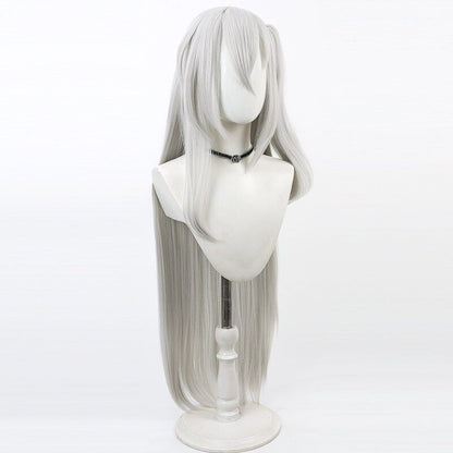 Morizuki Suzumi Cosplay Wigs Split Ponytail Wigs Blue Archive