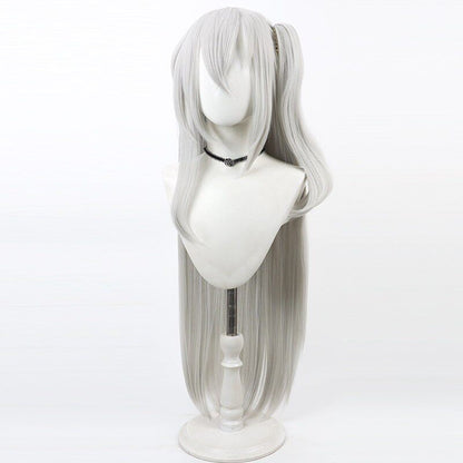 Morizuki Suzumi Cosplay Wigs Split Ponytail Wigs Blue Archive