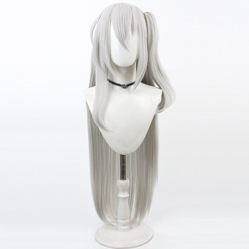 Morizuki Suzumi Cosplay Wigs Split Ponytail Wigs Blue Archive